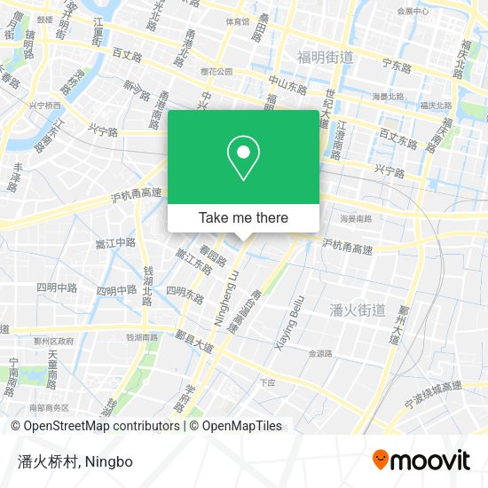 潘火桥村 map