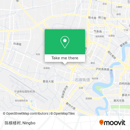 陈横楼村 map