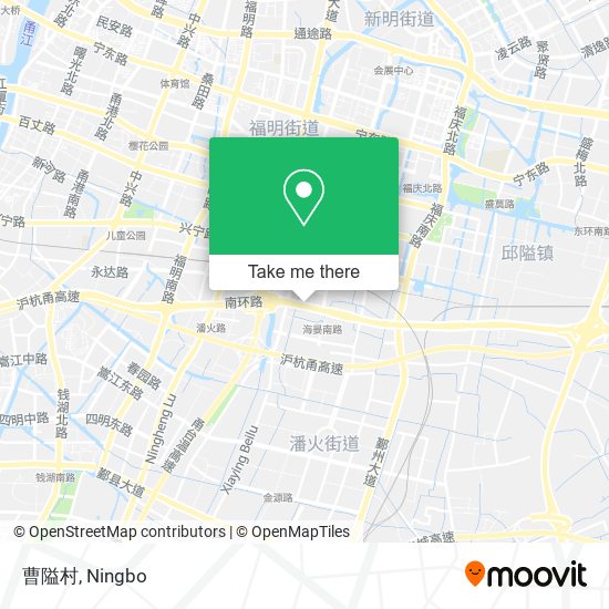 曹隘村 map