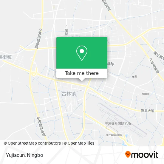 Yujiacun map