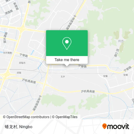 蟠龙村 map