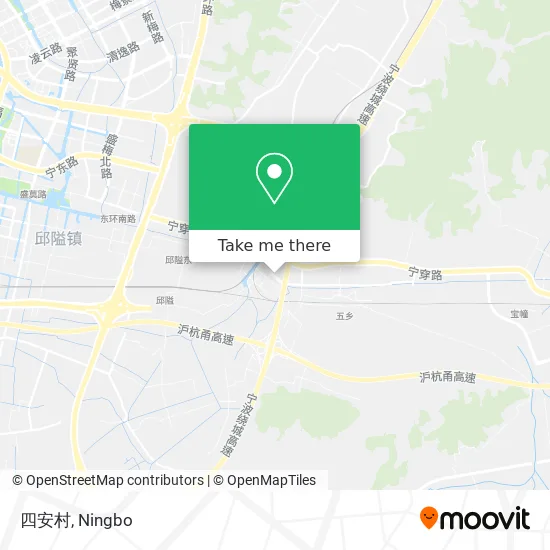 四安村 map