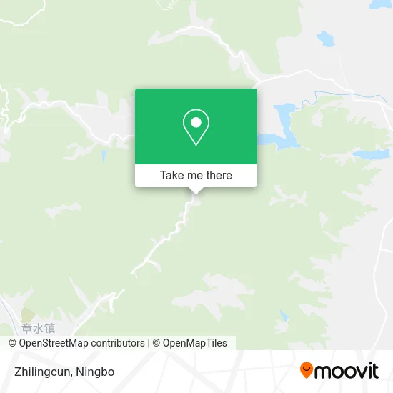 Zhilingcun map