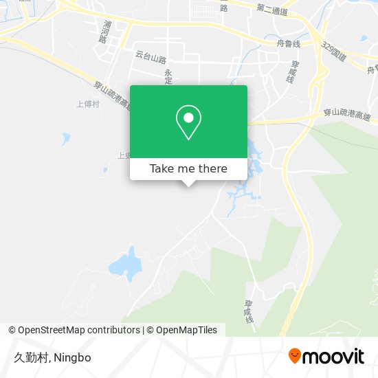 久勤村 map