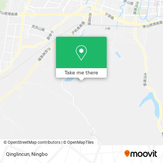 Qinglincun map