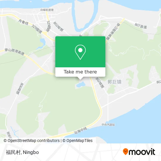 福民村 map