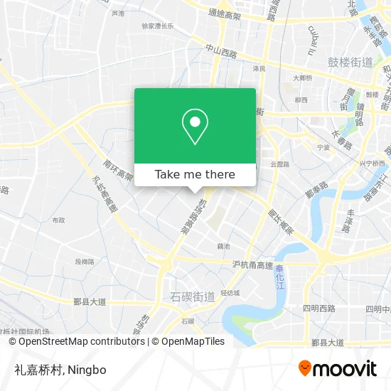 礼嘉桥村 map