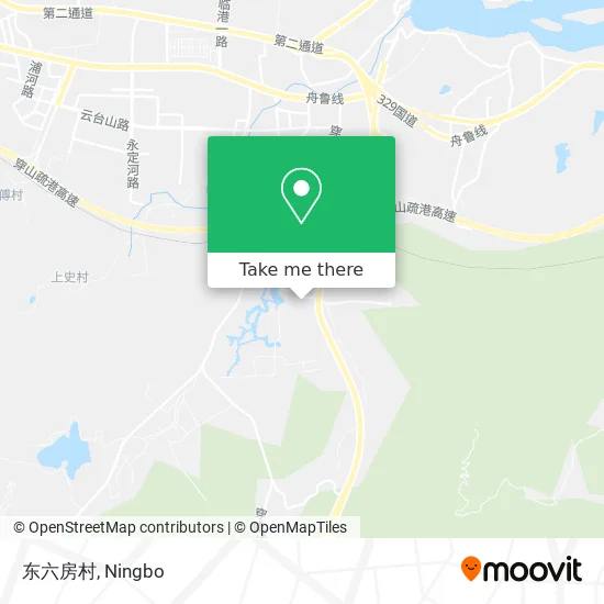 东六房村 map