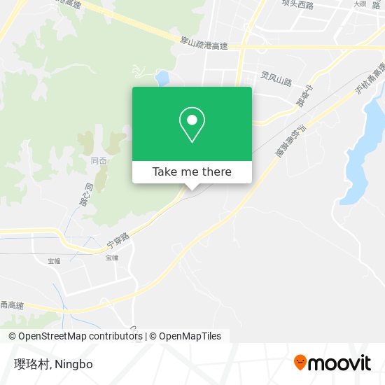 璎珞村 map