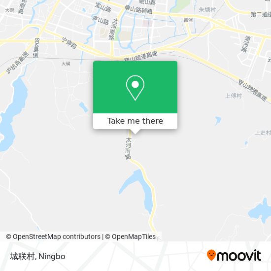 城联村 map