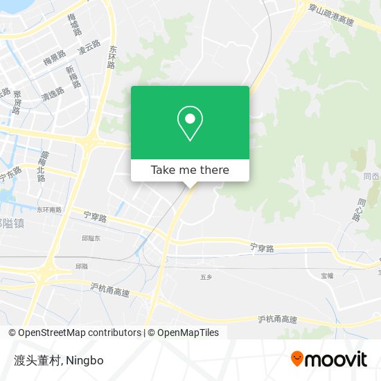 渡头董村 map