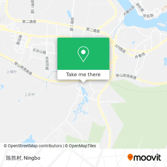 陈胜村 map
