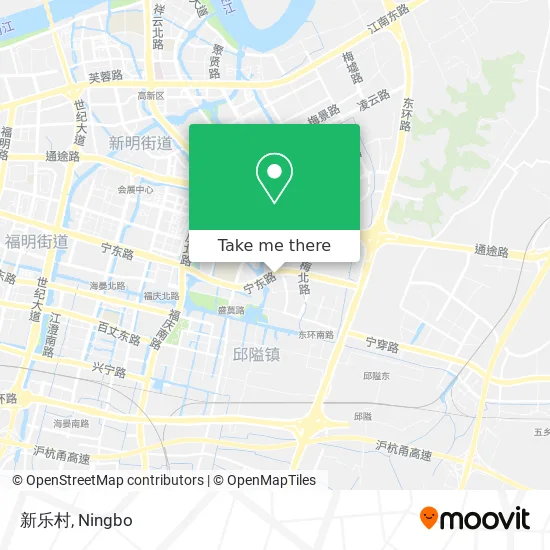 新乐村 map