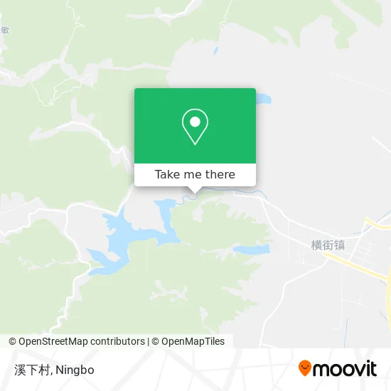 溪下村 map