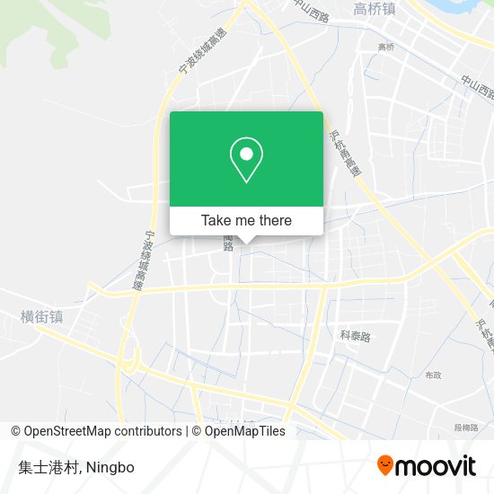 集士港村 map