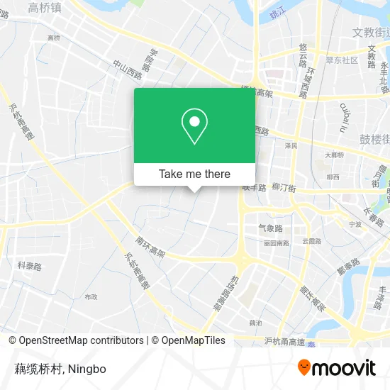 藕缆桥村 map
