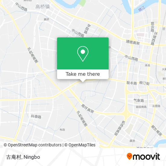 古庵村 map