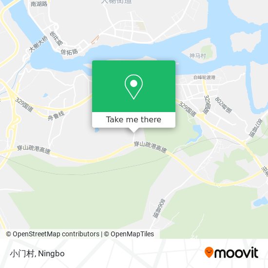 小门村 map