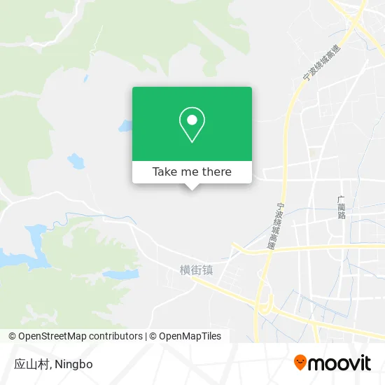 应山村 map