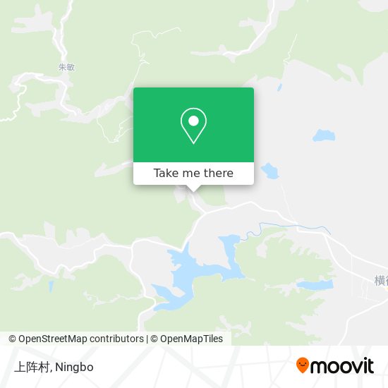 上阵村 map