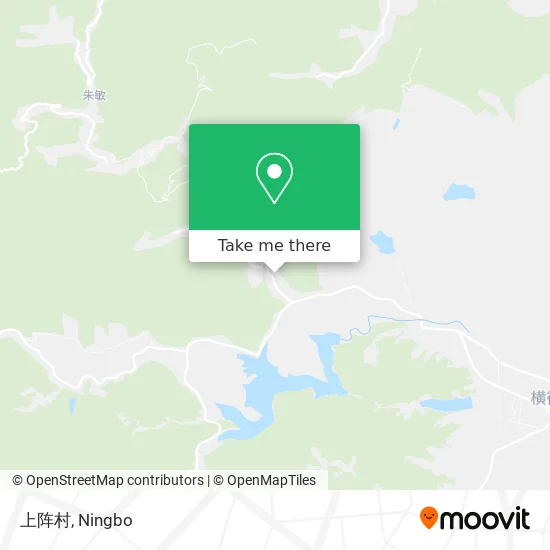 上阵村 map