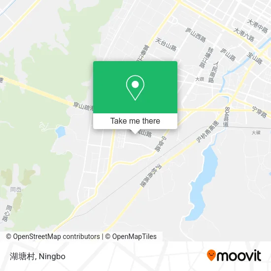 湖塘村 map