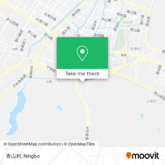 青山村 map