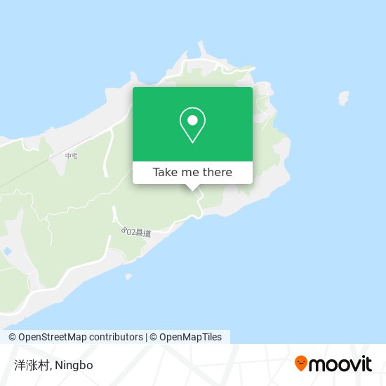 洋涨村 map