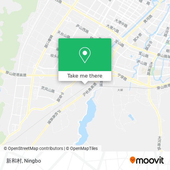 新和村 map