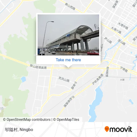 邬隘村 map