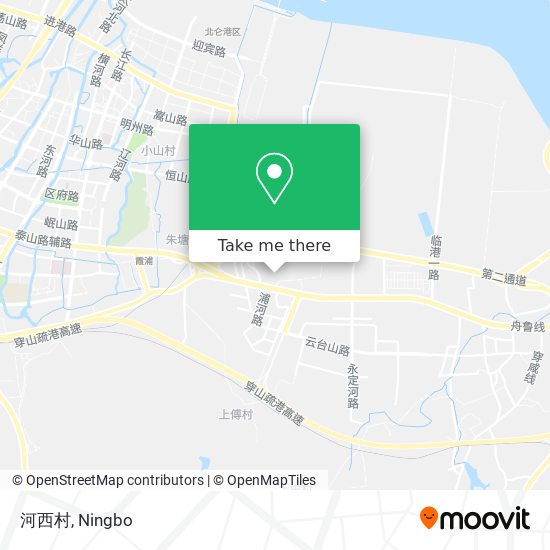 河西村 map