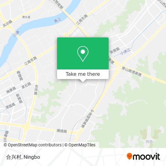 合兴村 map