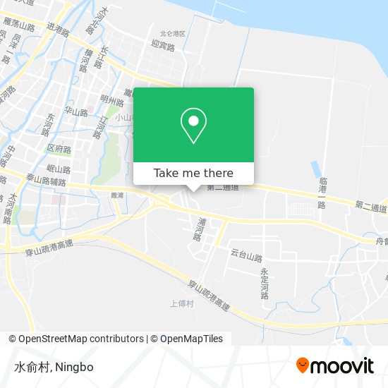 水俞村 map