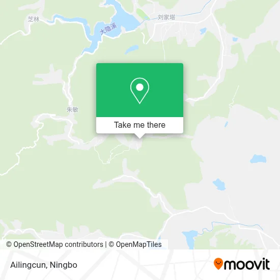 Ailingcun map