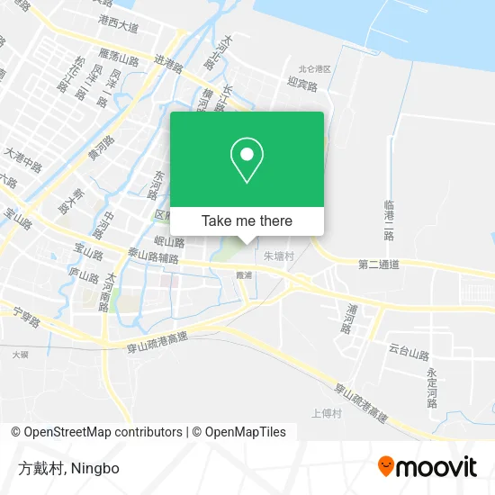 方戴村 map