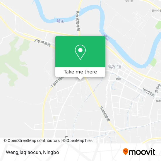 Wengjiaqiaocun map