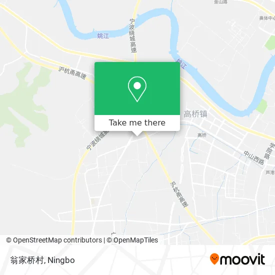 翁家桥村 map