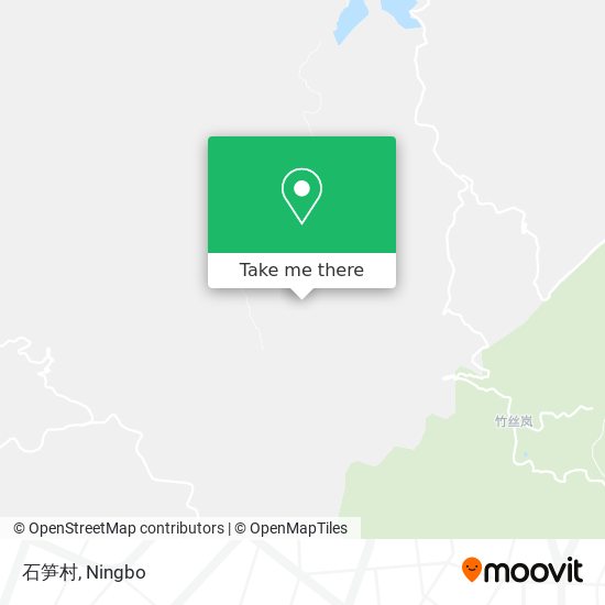 石笋村 map