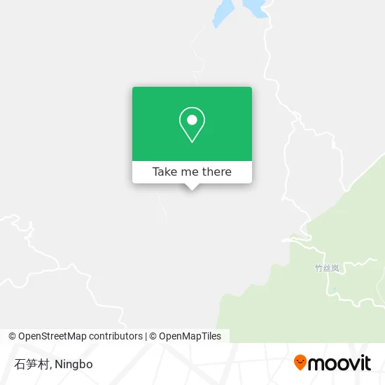 石笋村 map