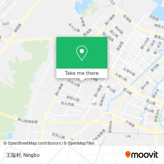 王隘村 map