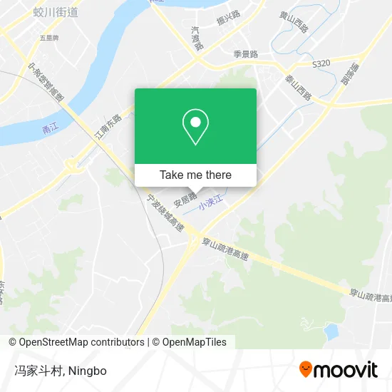 冯家斗村 map