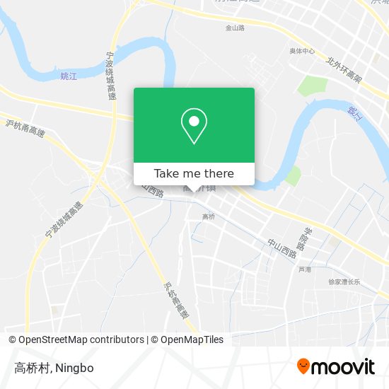 高桥村 map