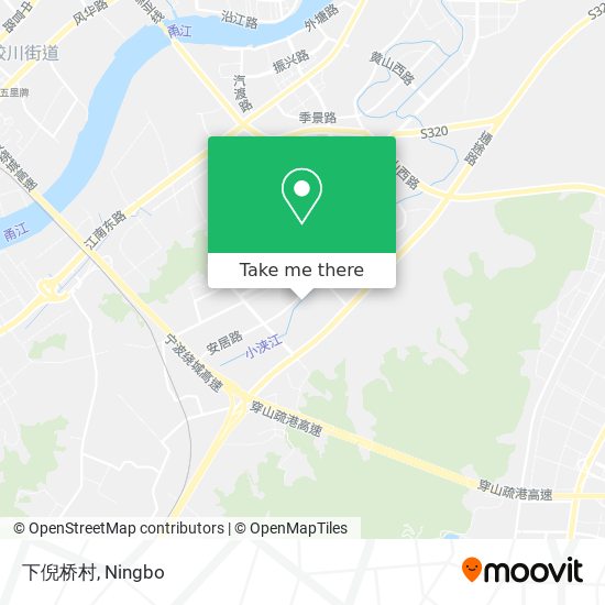 下倪桥村 map