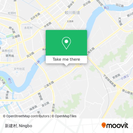 新建村 map