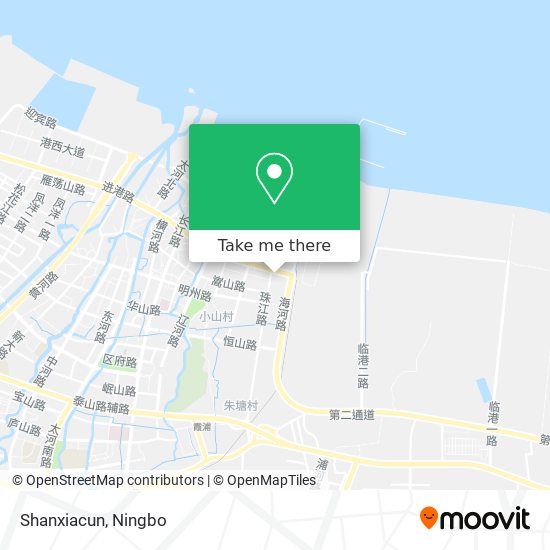Shanxiacun map