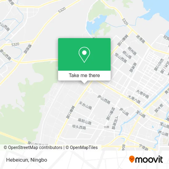 Hebeicun map