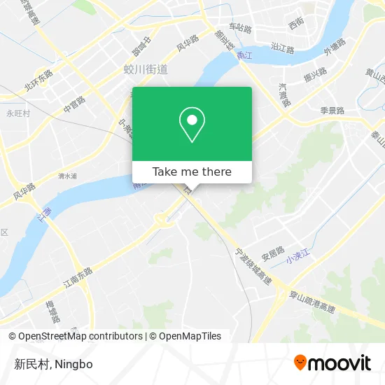 新民村 map