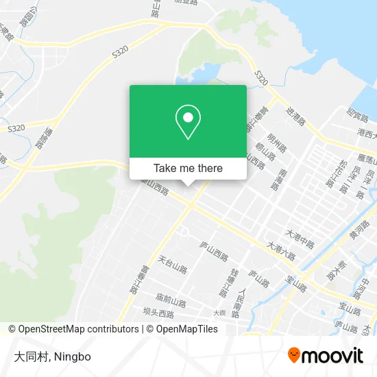 大同村 map