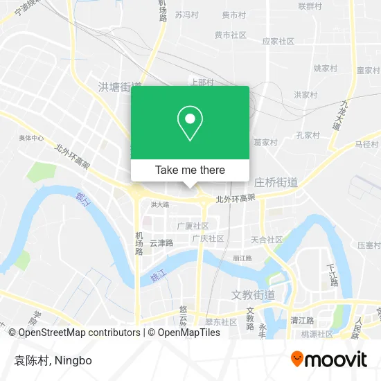 袁陈村 map