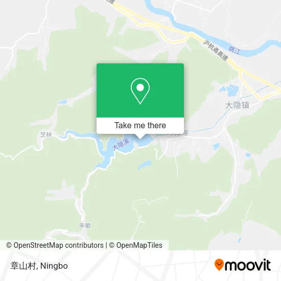 章山村 map
